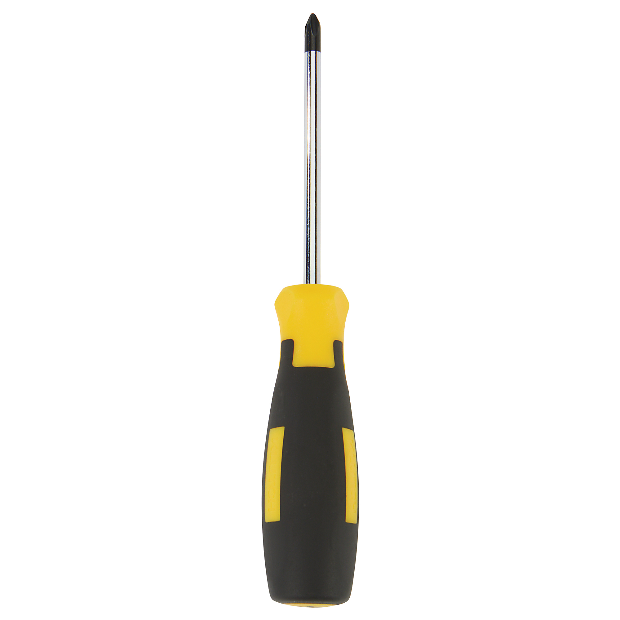 Klutch Comfort Grip Phillips Screwdriver, #2 x 4in. Drive